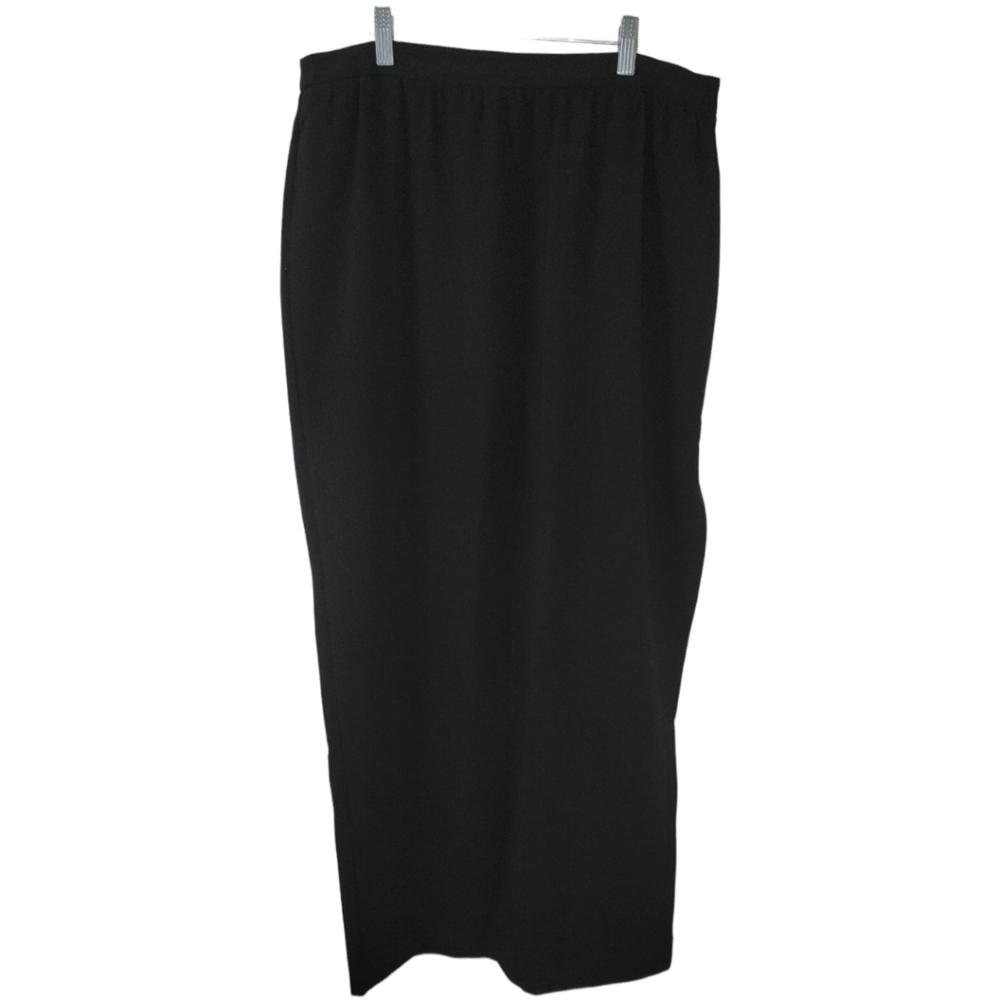 Black Skirt with Side Split From Asos